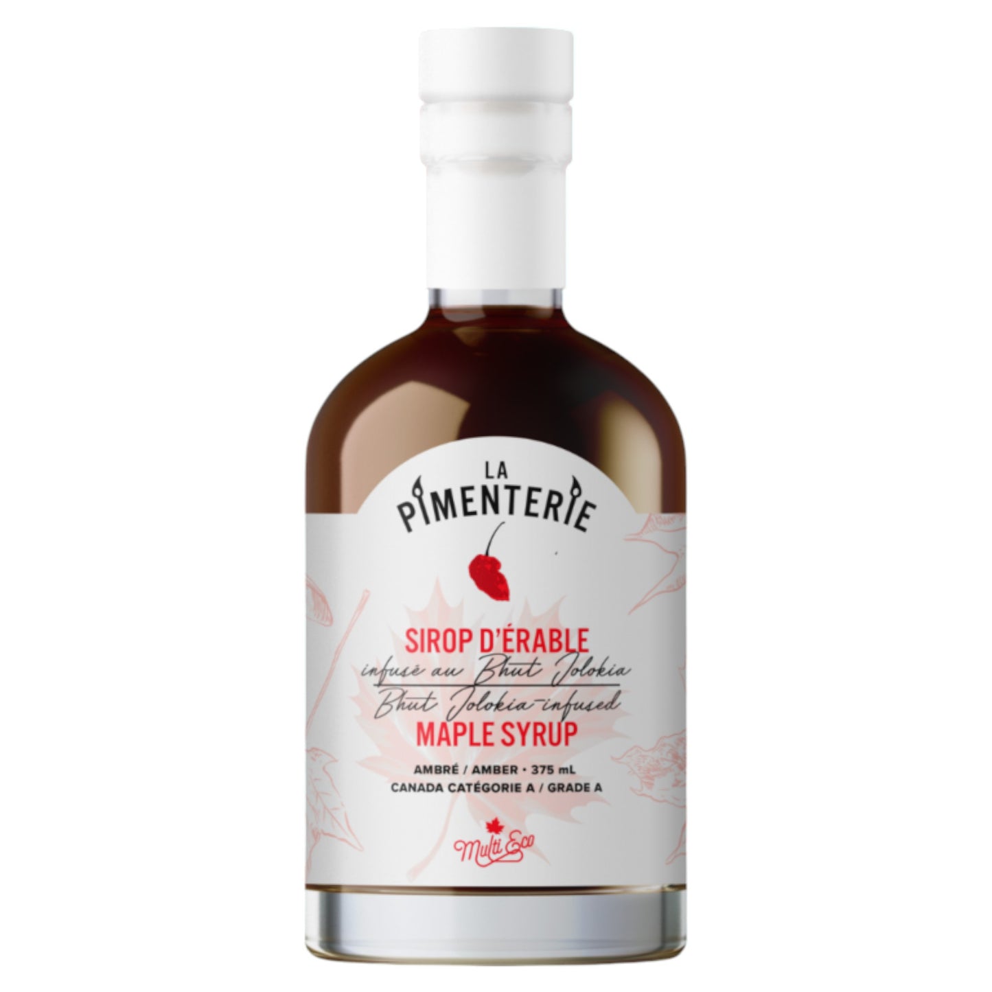 La Pimenterie - Sirop d'érable - Infusé aux piments bhut jolokia