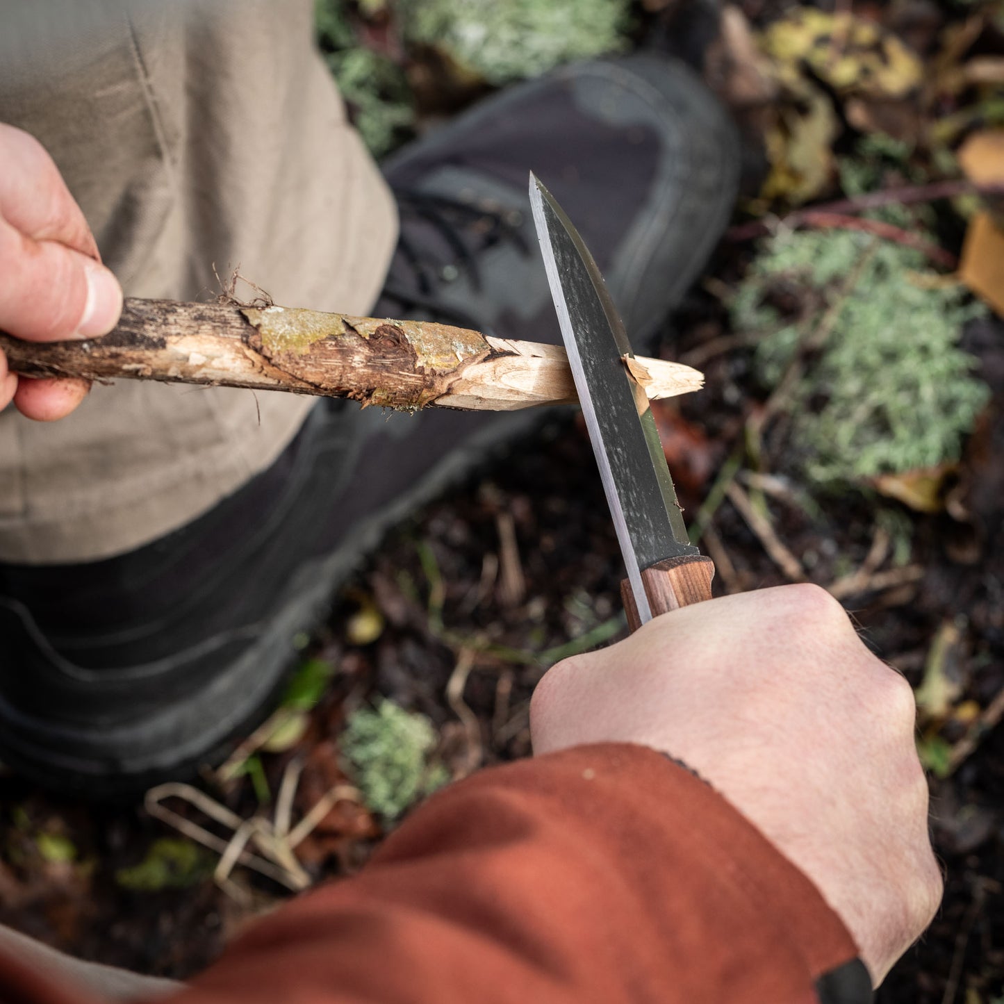Petromax - Couteau bushcraft 10 cm avec étui
