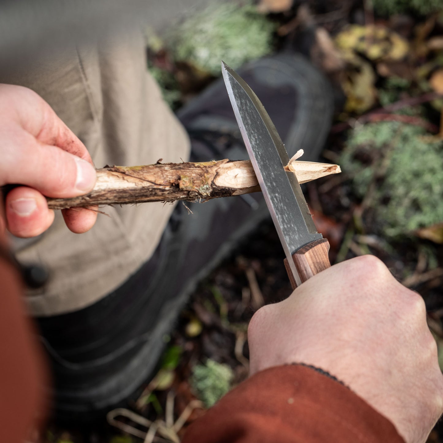 Petromax - Couteau bushcraft 10 cm avec étui