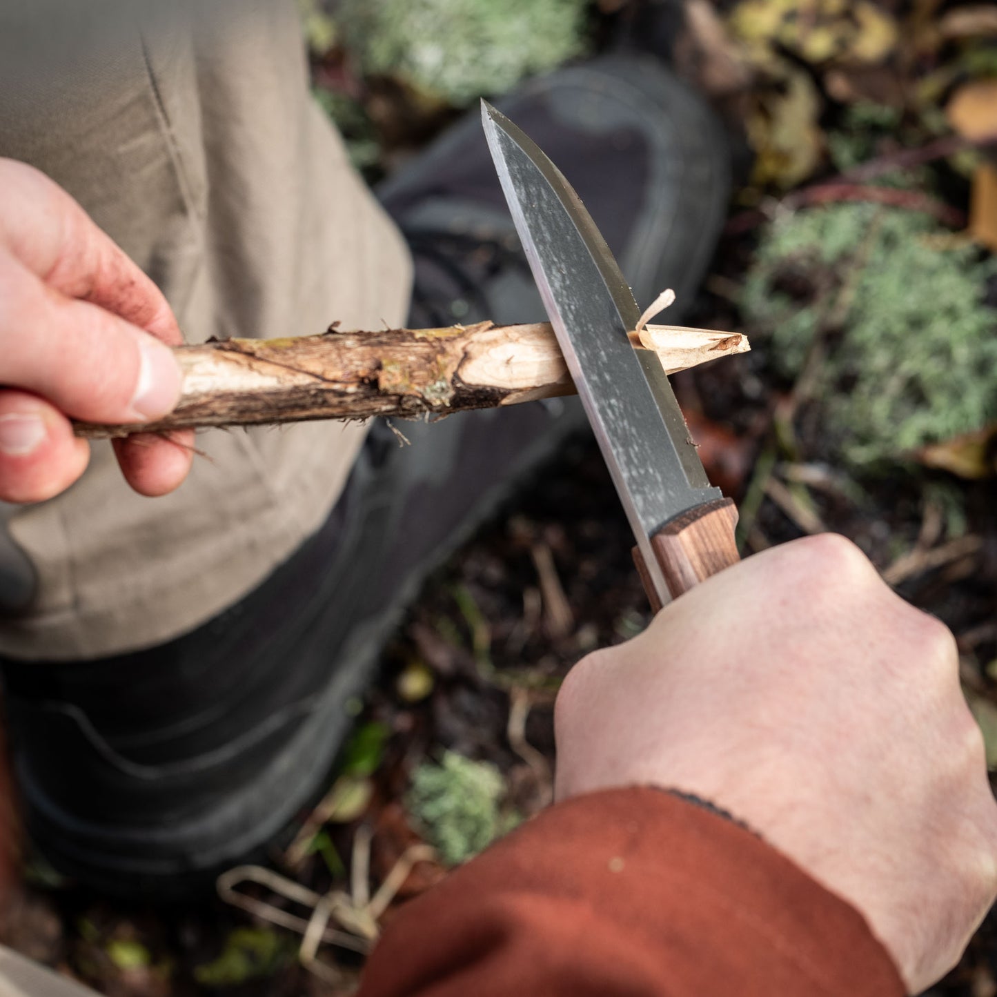 Petromax - Couteau bushcraft 10 cm avec étui
