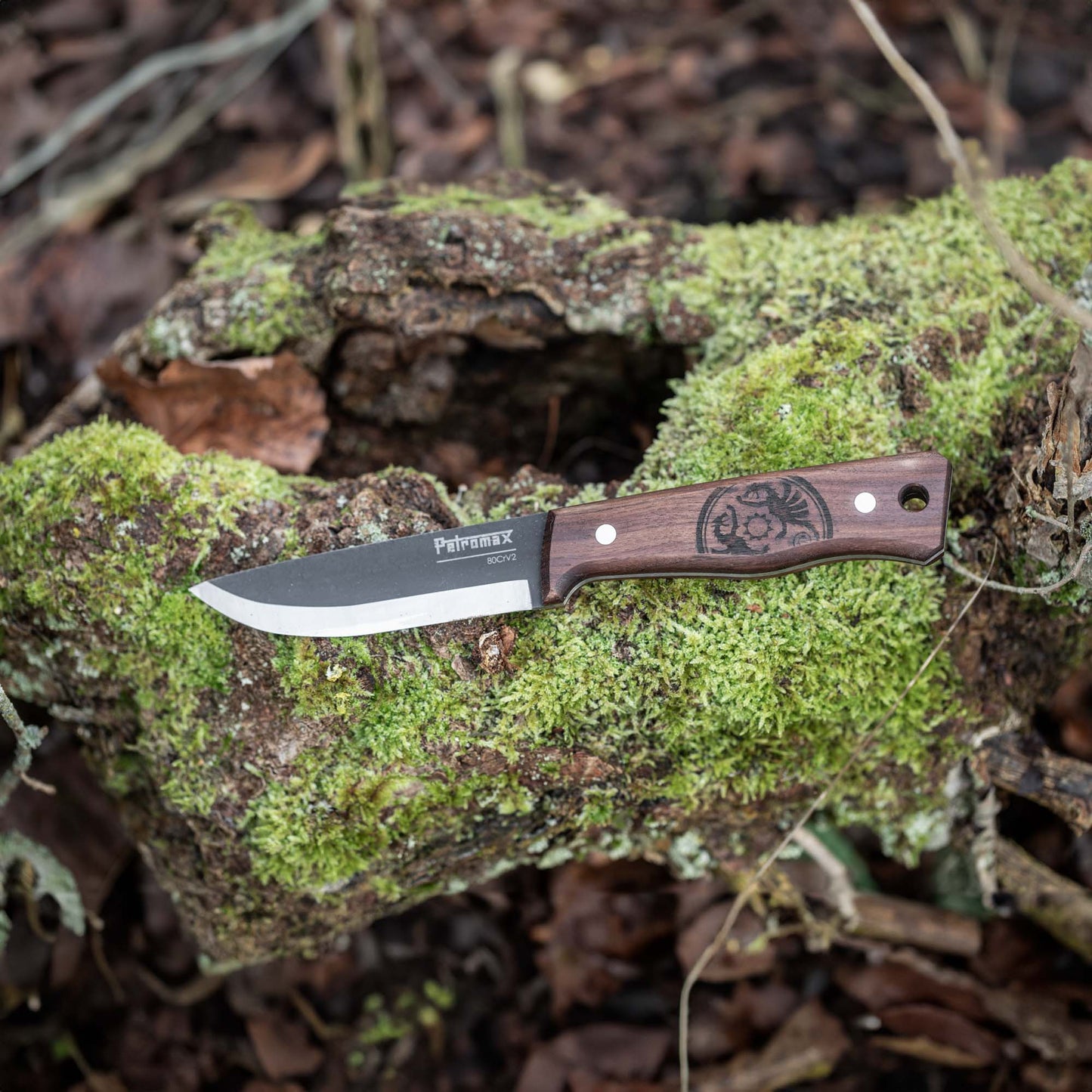 Petromax - Couteau bushcraft 10 cm avec étui