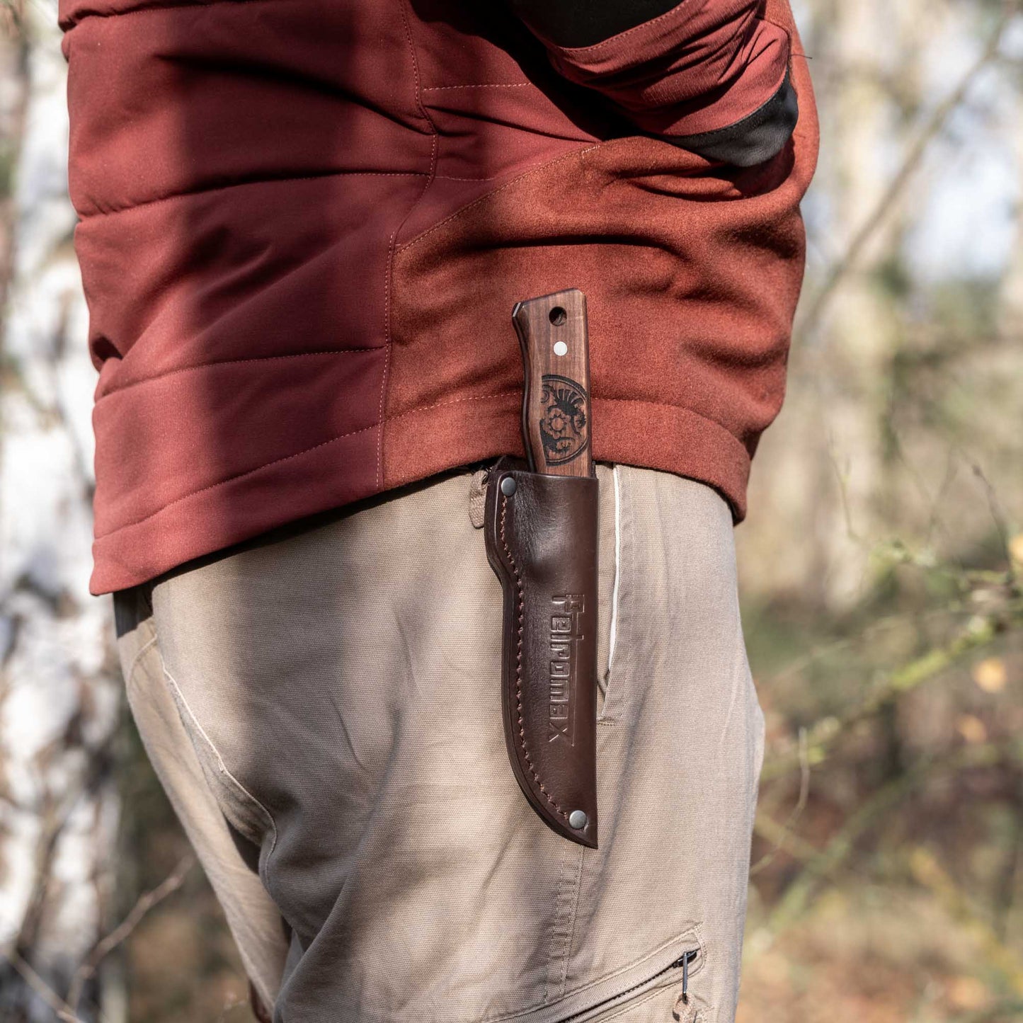 Petromax - Couteau bushcraft 10 cm avec étui