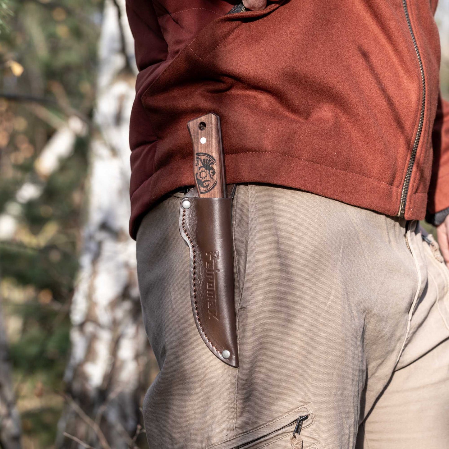 Petromax - Couteau bushcraft 10 cm avec étui