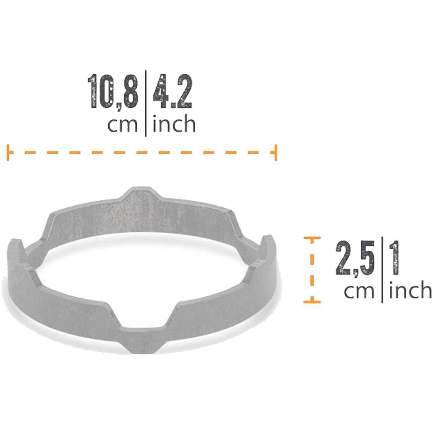 Petromax - Support pour plaque de cuisson Atago