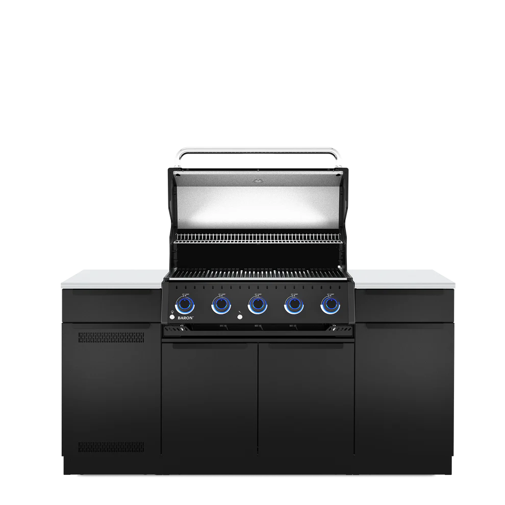 Broil King – Baron 520I Island Shadow Cuisine extérieure complète