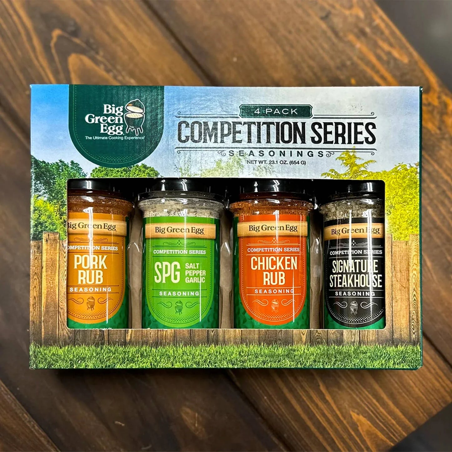 Big Green Egg - Boîte cadeau - Ensemble série Compétition - Paquet de 4