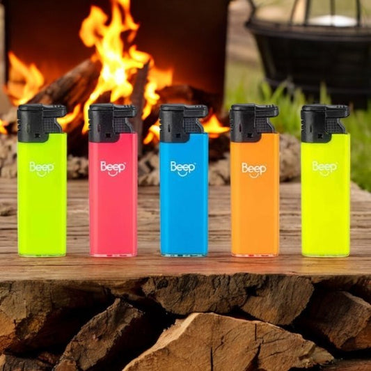 Beep- Briquet de poche (se vend à l'unité / 5 coloris disponibles)