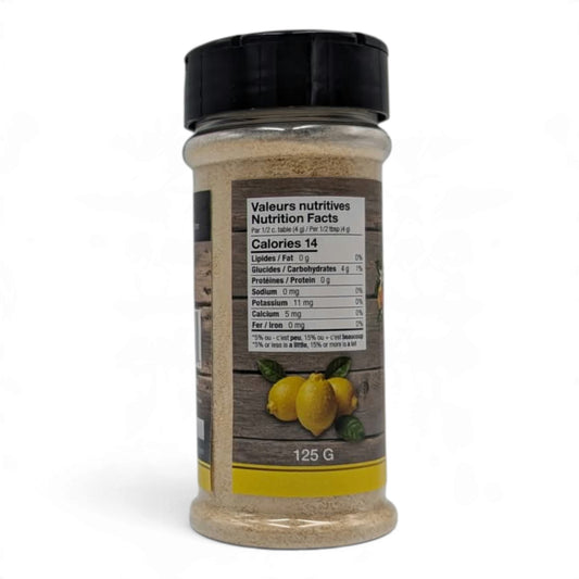 St-Zacharie - Sucre d’érable à la limonade, 125 g