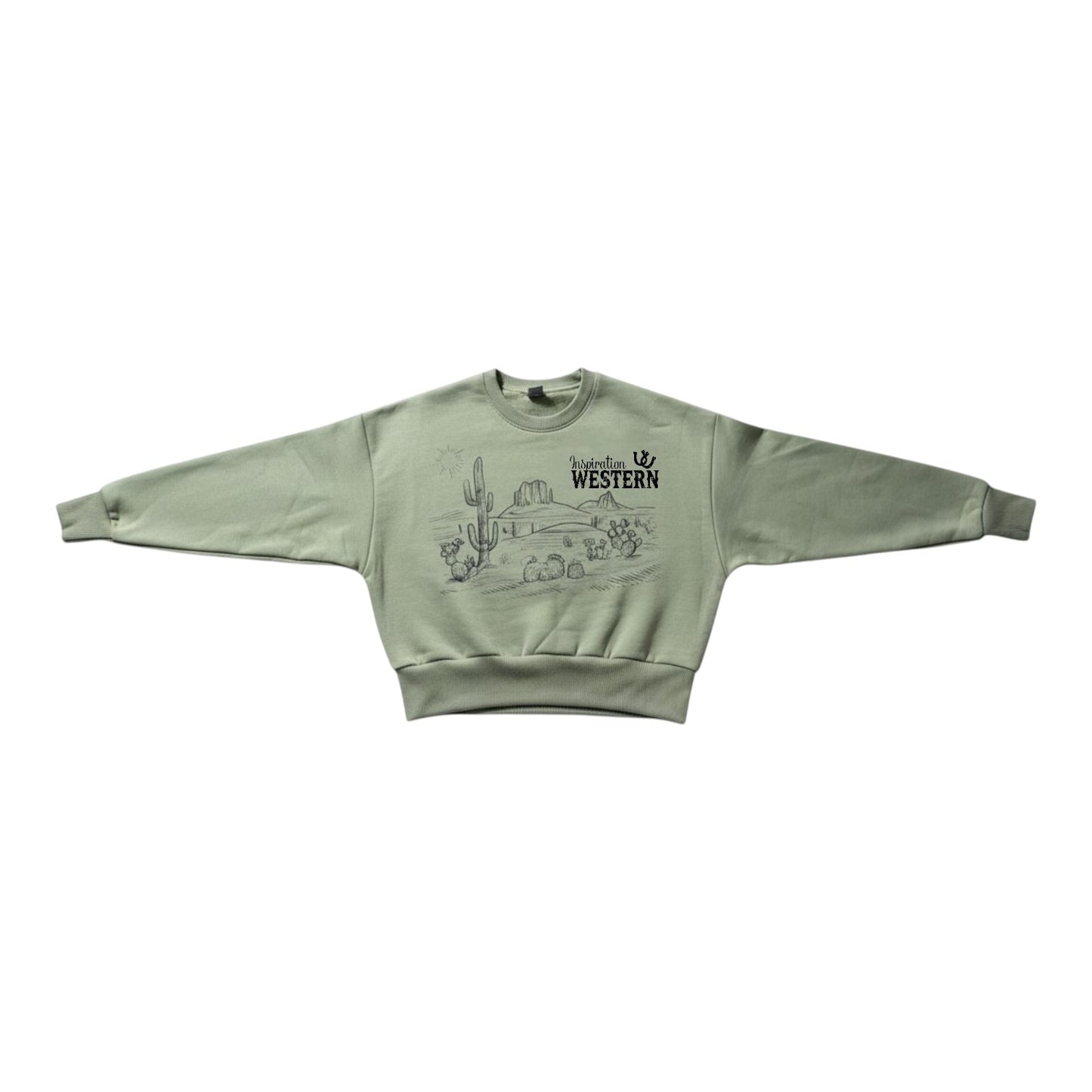 Inspiration Western - Crewneck Inspiration Western - Édition Désert