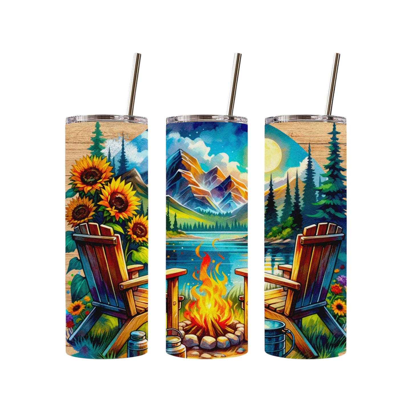 Inspiration Western - Tasse isotherme - Édition Camping Tournesol