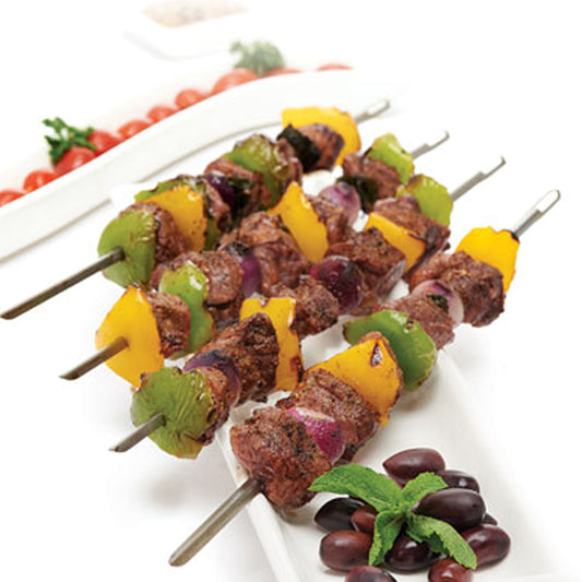 Grillpro - Brochettes en acier inoxydable de 15po
