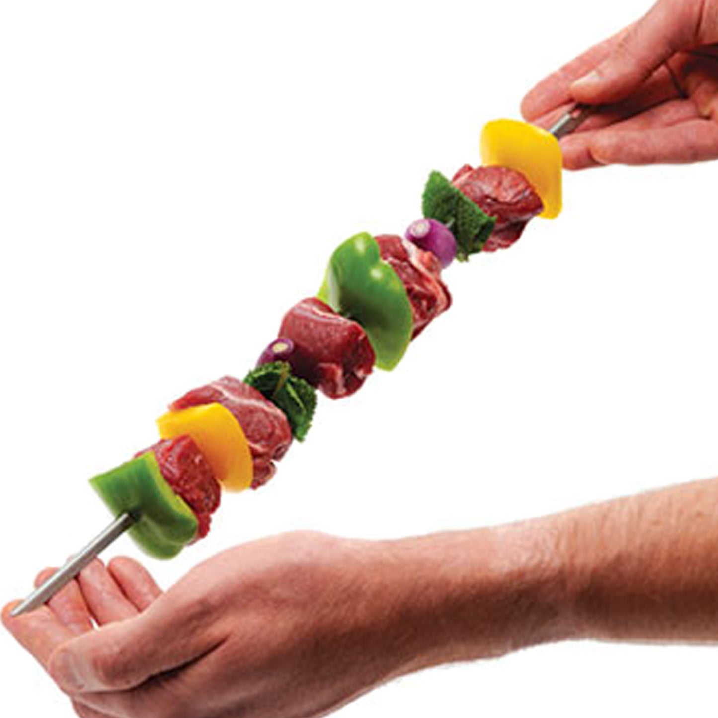Grillpro - Brochettes en acier inoxydable de 15po
