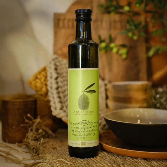 La Belle Excuse - Huile d’olive noire extra vierge 500 ml