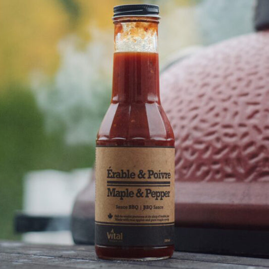 Vital - Sauce BBQ à l'érable et au poivre