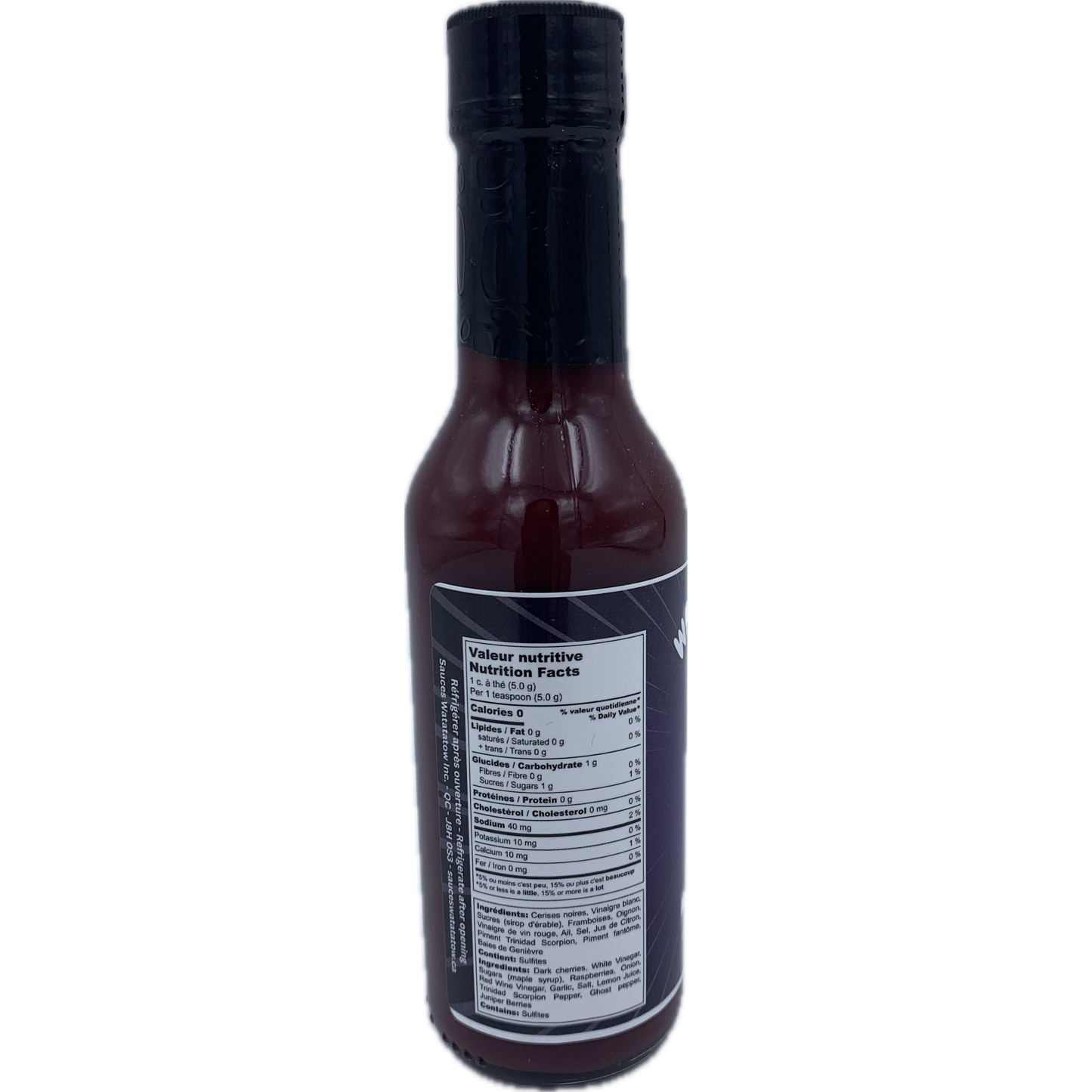 Watatatow - sauce piquante MAUDITE CERISE