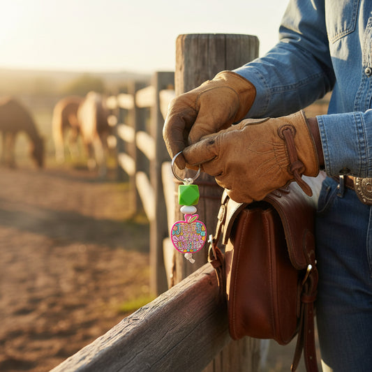 Inspiration Western - Porte-clés petit/aide-zip - Enseignante 1