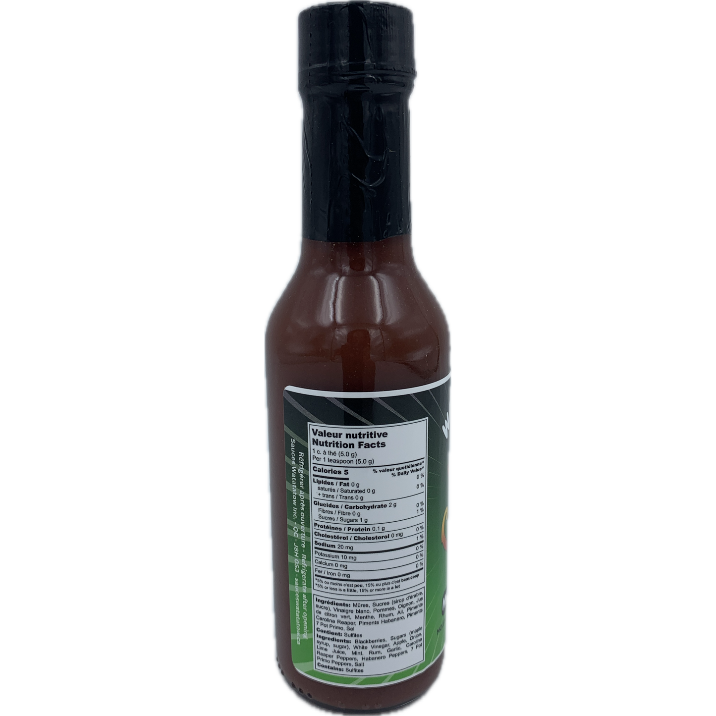 Watatatow - sauce piquante MIDNIGHT MOJITO