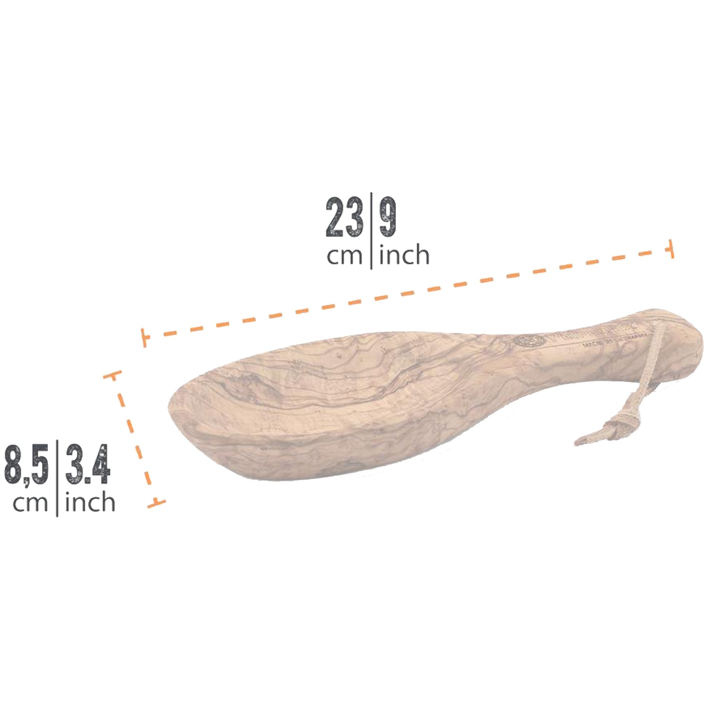 Petromax -  Bol plat 23 cm bois d'olivier