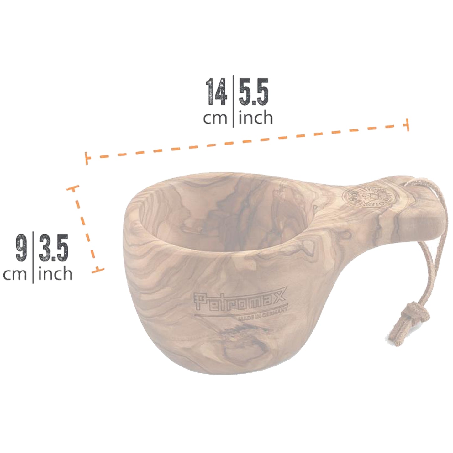 Petromax - Kuska Petromax tasse en bois d'olivier