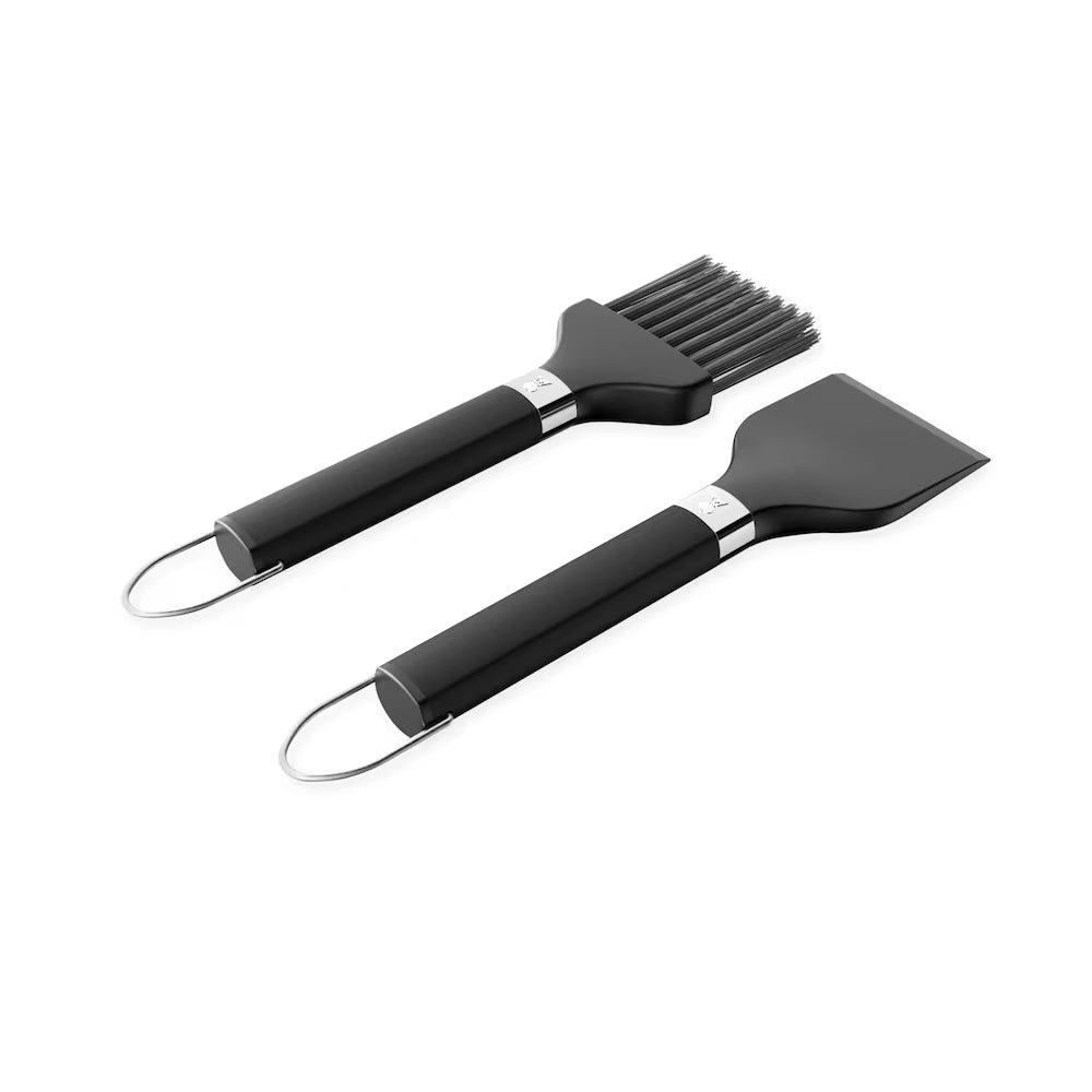 Weber - Jeu de 2 pièces pour nettoyage de barbecues à granulés