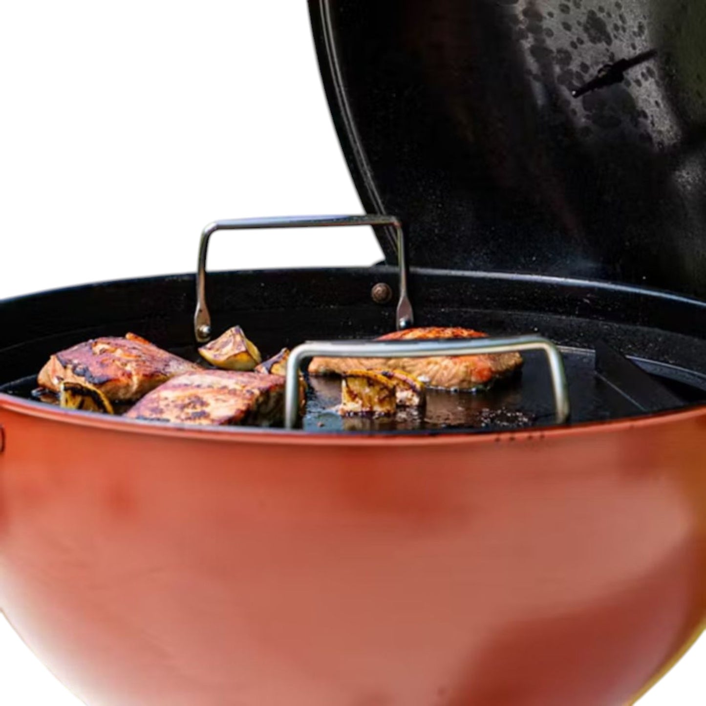 Weber - Plancha ronde antirouille encastrable de 22 po