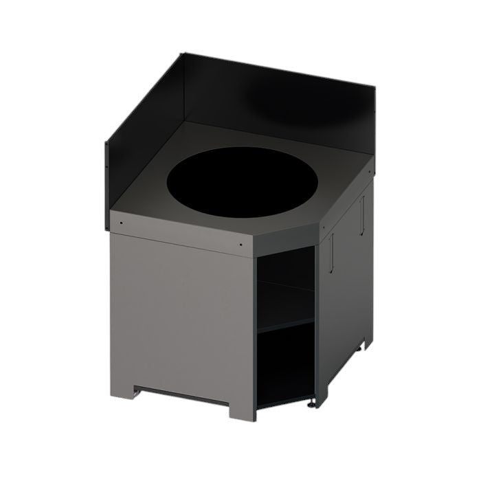 Eno - MODULO d'angle pour Kamado M et L Gris Cargo