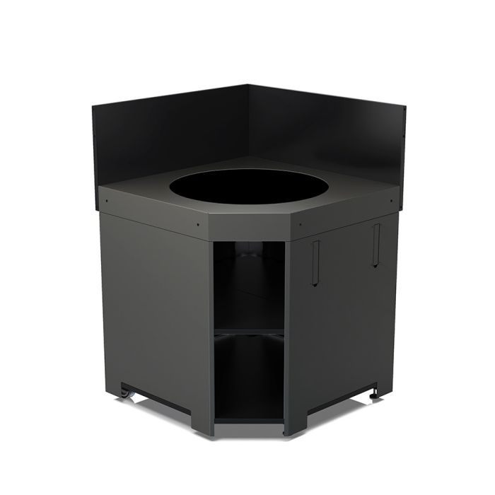 Eno - MODULO d'angle pour Kamado M et L Gris Cargo