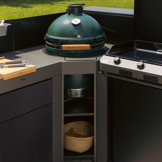 Eno - MODULO d'angle pour Kamado M et L Gris Cargo