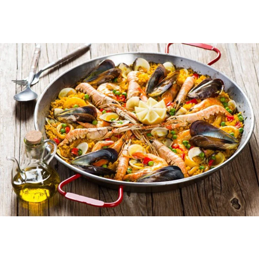 L'Espanola - Poêle à paëlla en acier 30 cm