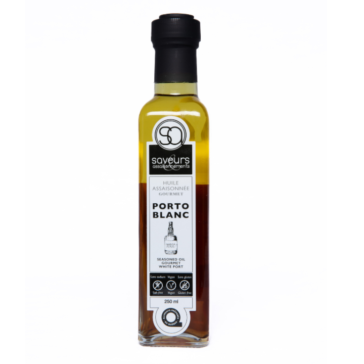 Saveurs assaisonnements - Huile assaisonnée GOURMET - Porto blanc