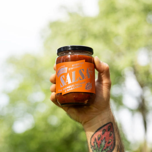 La Pimenterie Salsa Mangue Habanero 2026 – sauce sucrée-piquante à la mangue et habanero, produit du Québec