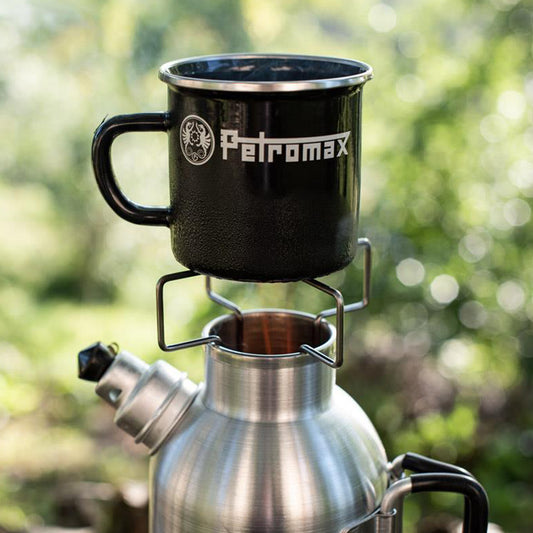 Petromax - Tasse en émail noire