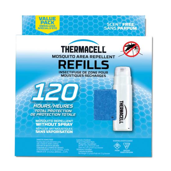Thermacell - R10 Recharges pour dispositif anti-moustiques 120 hrs