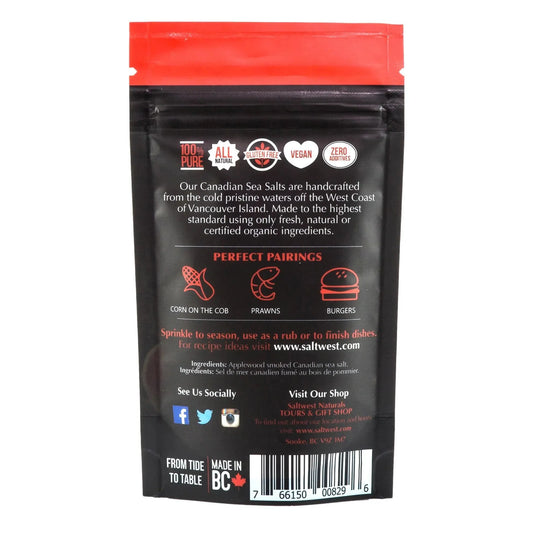 Saltwest naturals - Sel de mer fumé au bois de pommier