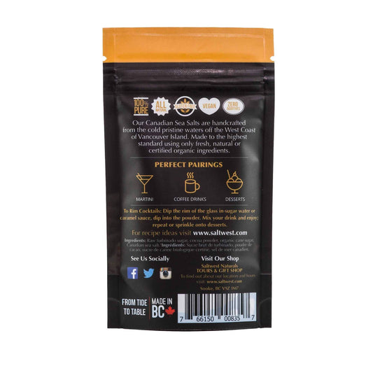 Saltwest naturals - Sel de mer chocolat au caramel salé