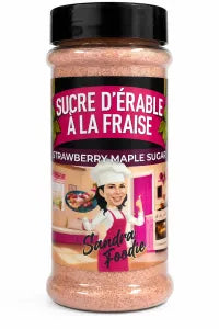 Sandra Foodie - Sucre d'érable à la fraise