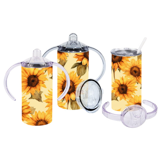 Inspiration Western - Verre à bec évolutif - Tournesols ensoleillés