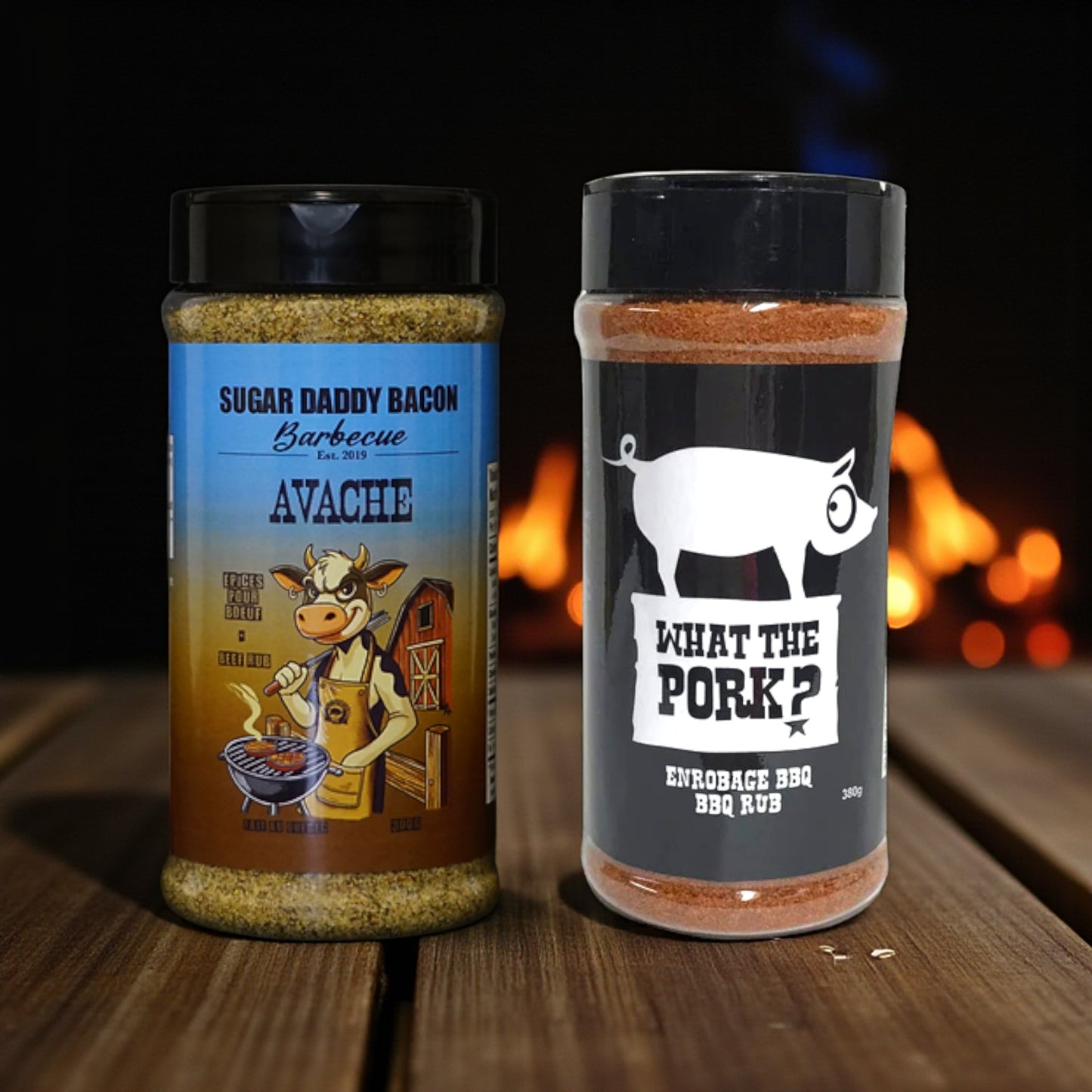 Combo Enrobage BBQ What the Pork & #AVACHE Sugar Daddy Bacon