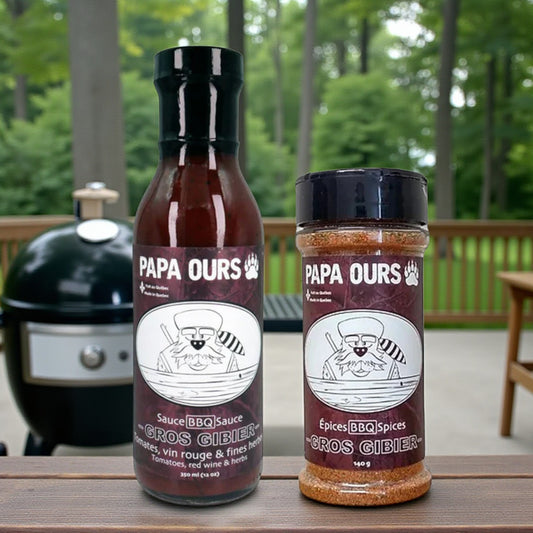 Duo Gros Gibier Papa Ours – Épices & Sauce