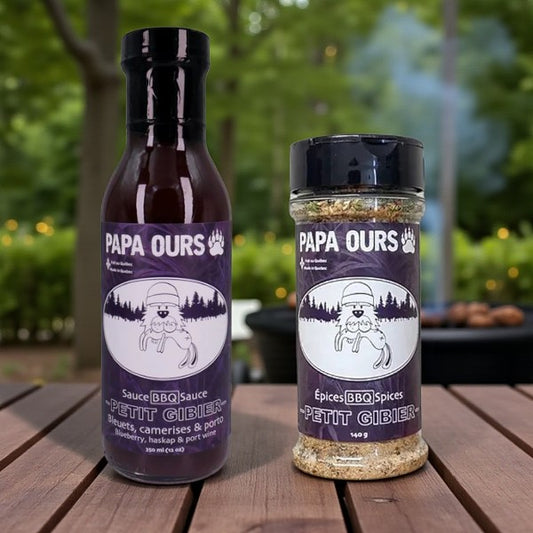 Duo Petit Gibier Papa Ours – Épices & Sauce