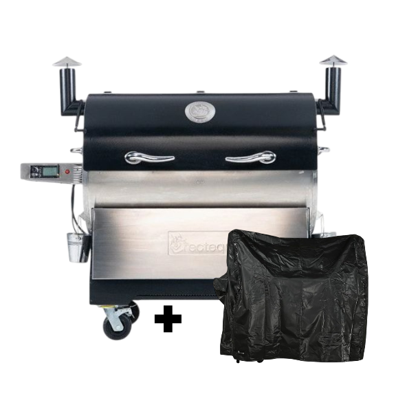 Combo RT-2500 : le BBQ aux granules + sa housse de protection