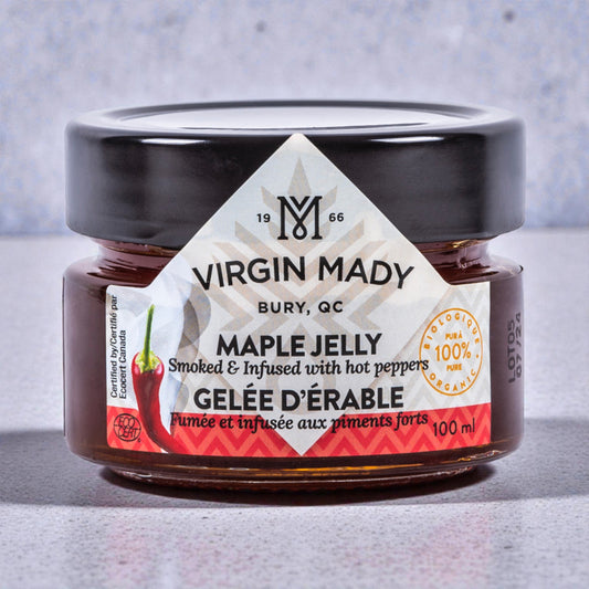 Virgin Mady - Gelée d'érable fumée et infusée aux piments forts