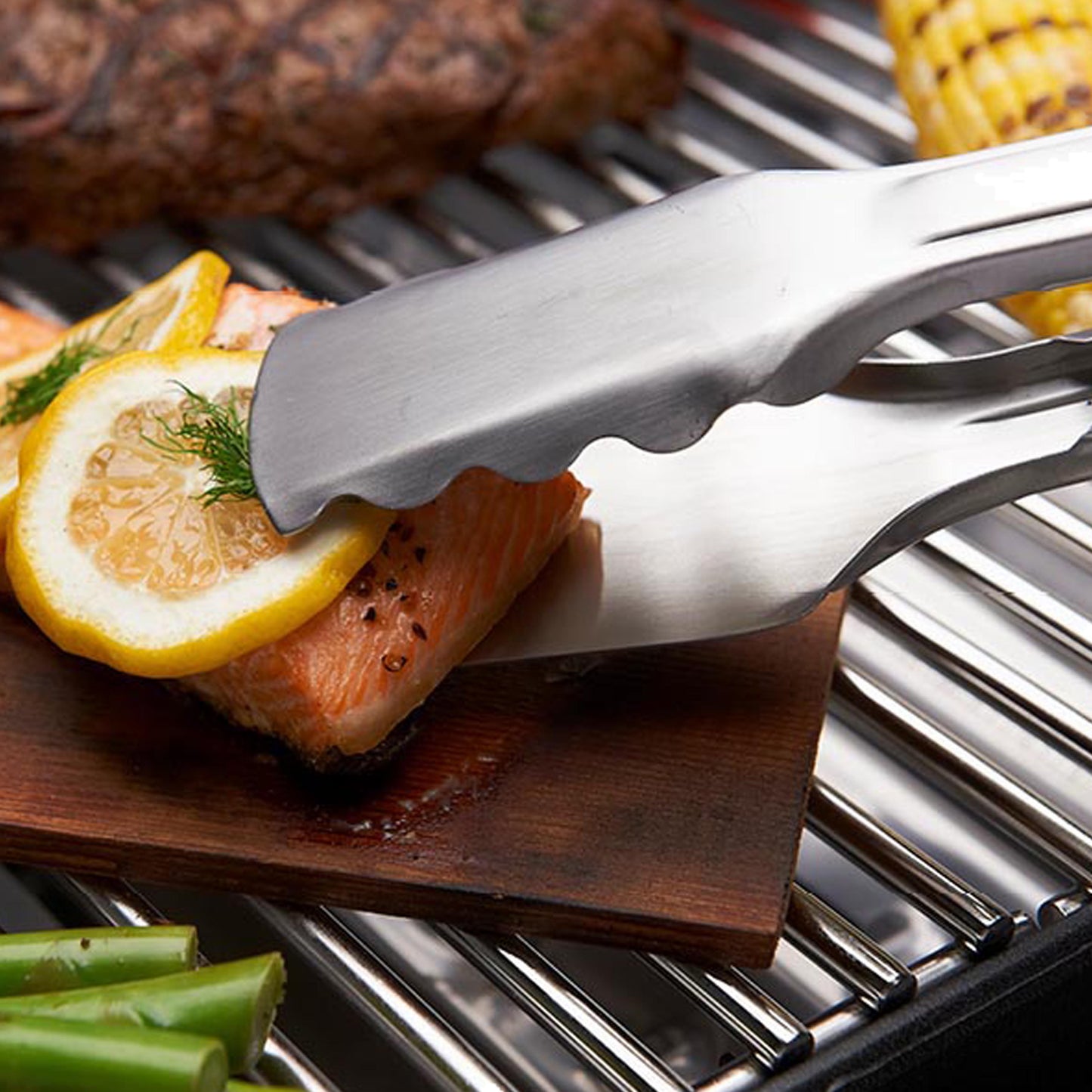 Broil King - Grilles de cuisson en acier inoxydable pour barbecue Monarch 300/Crown