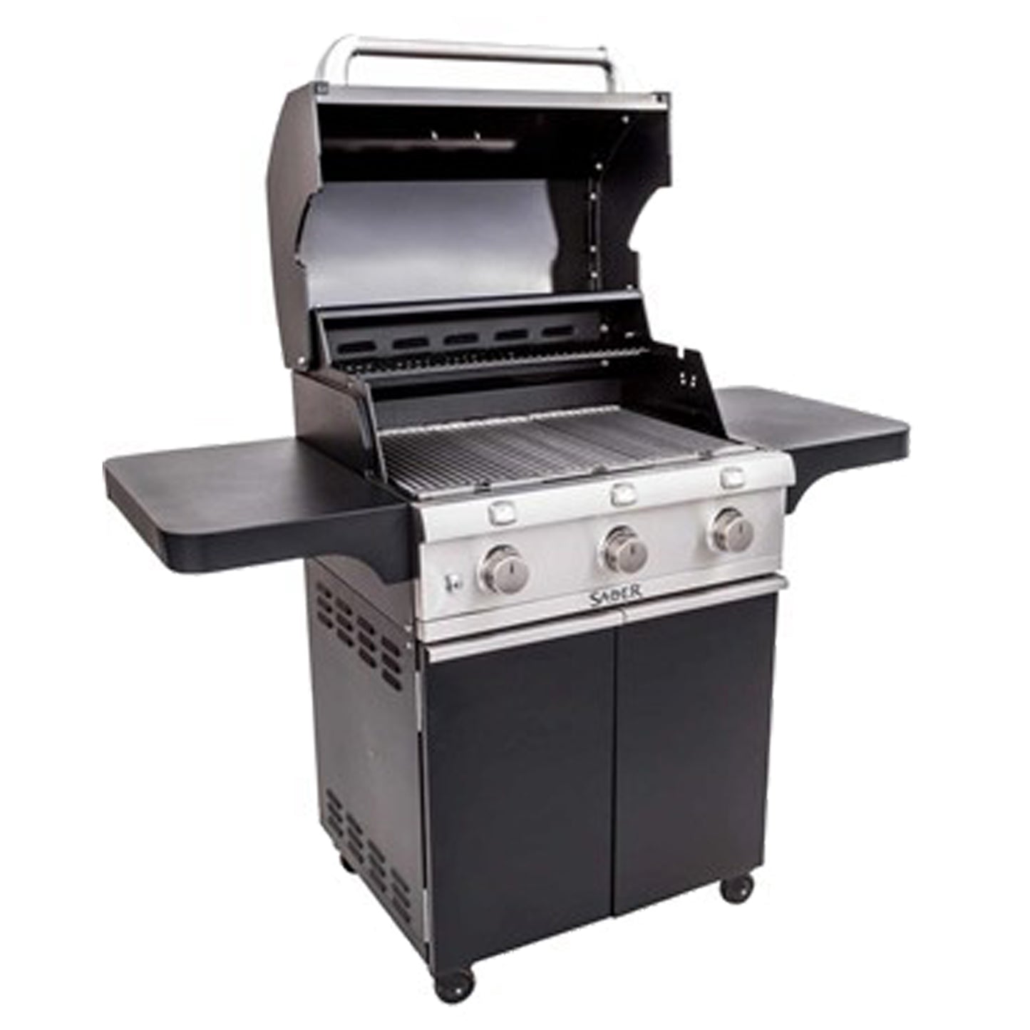 Saber - Barbecue au propane - Deluxe noir 3 brûleurs (500)