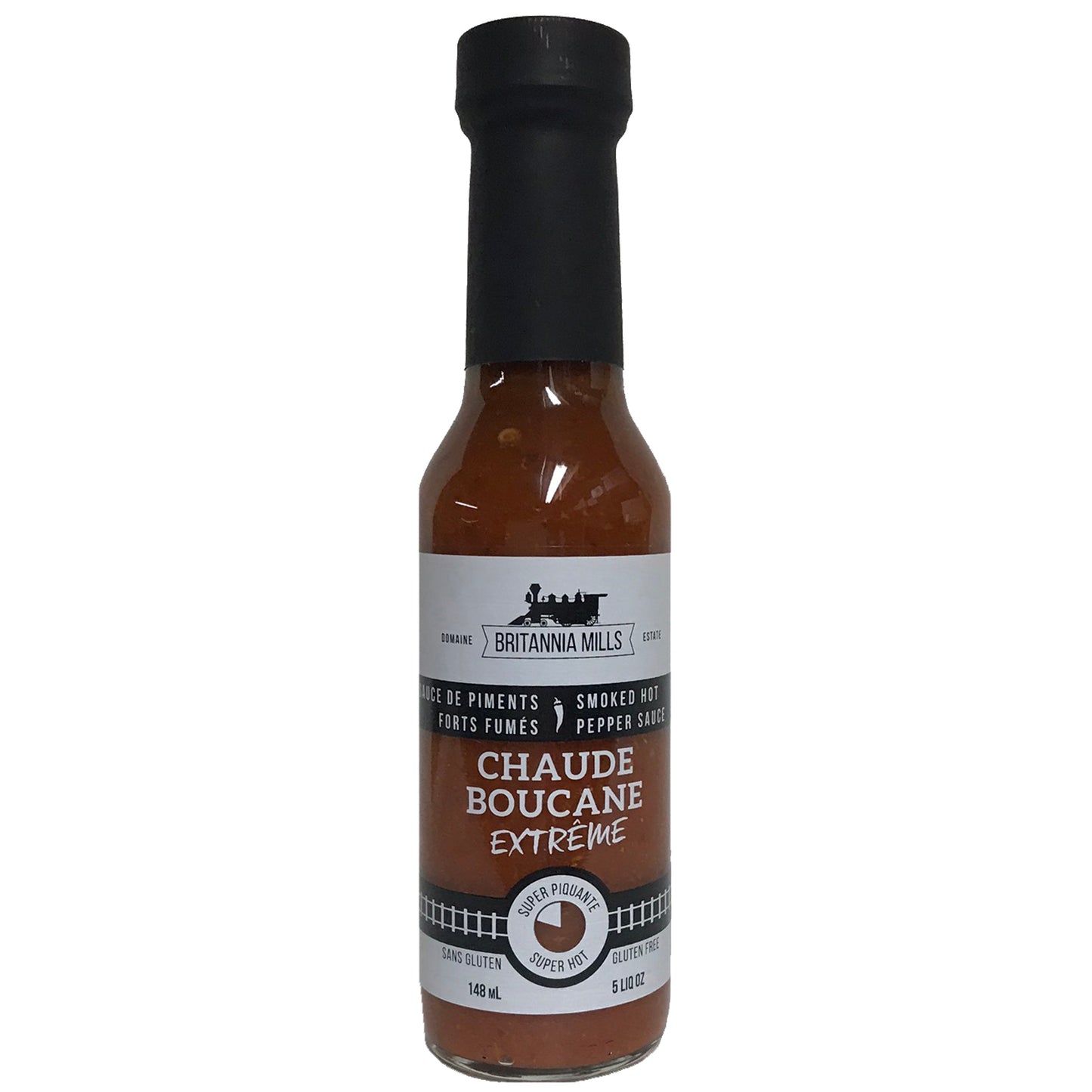 Britannia Mills - Sauce Piquante Chaude Boucane Extrême