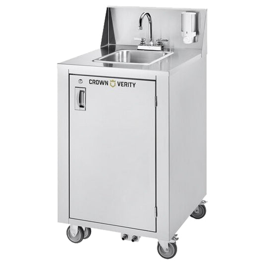 Crown Verity - Évier simple  meuble compact eau froide