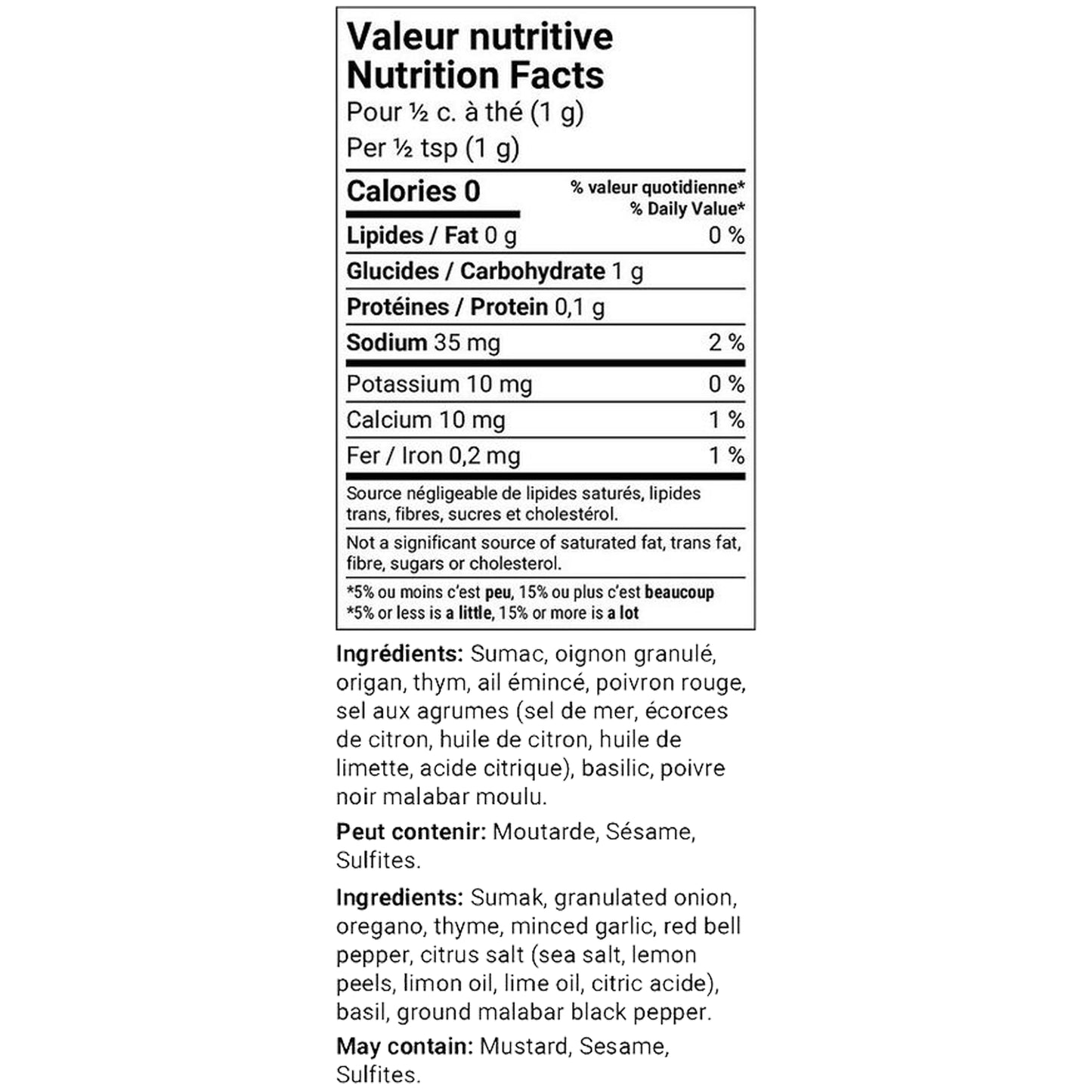 Les Mélangés - Mélange d'épices LÉGUMES - Tes LÉGUMES m'adorent