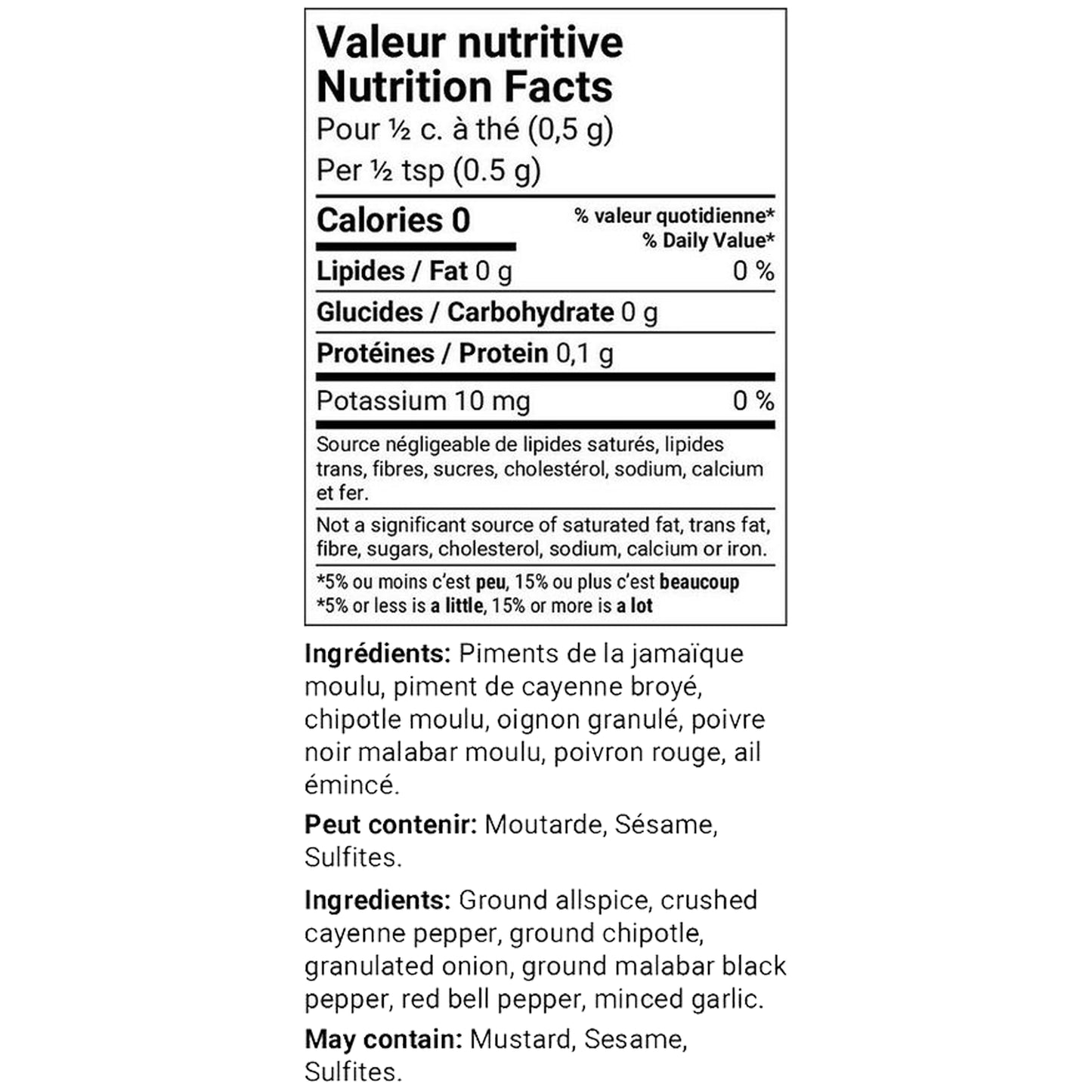 Les Mélangés - Mélange d'épices PIQUANT - Je mets du PIQUANT dans ta vie.