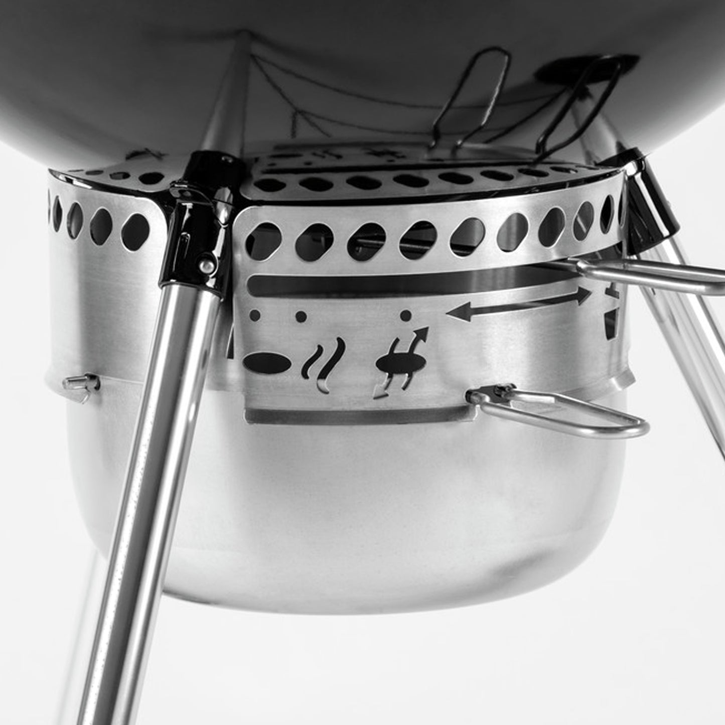 Weber - Barbecue au charbon Master-Touch 22 po - Vert Printanier
