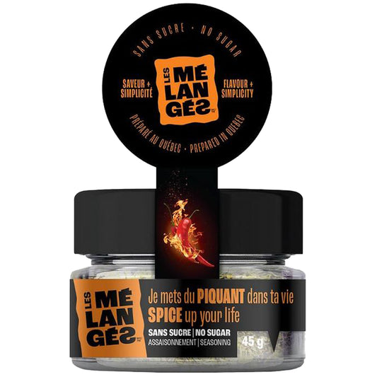 Les Mélangés - Mélange d'épices PIQUANT - Je mets du PIQUANT dans ta vie.